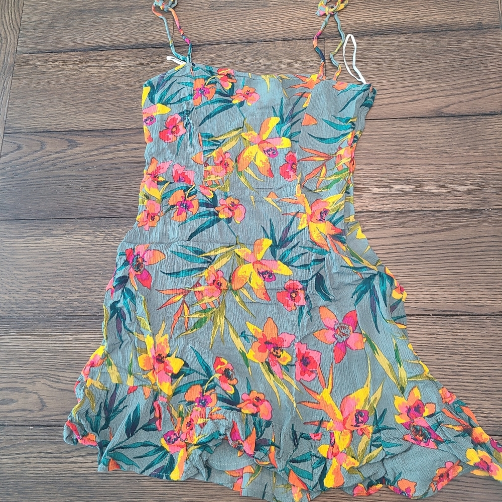 Floral mini dress
